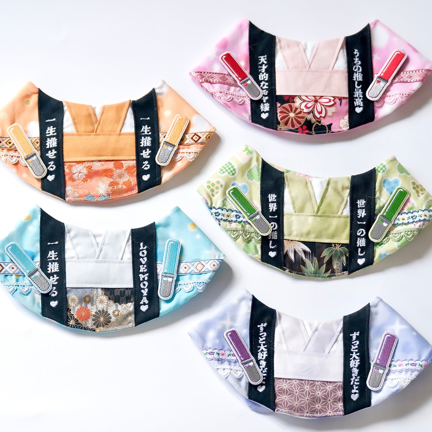 推し活:応援法被雙面圍兜 Oshi: Cheer Double-sided Bib