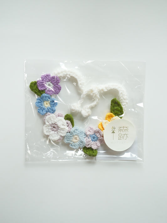 現貨區：迷人粉嫩花花寵物頸圈 Pastle Floral Pet Collar