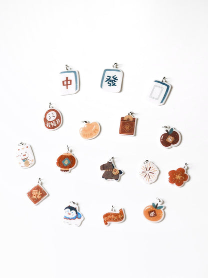 🪭 新春頸飾掛件 • CNY Charms Collar 🐎