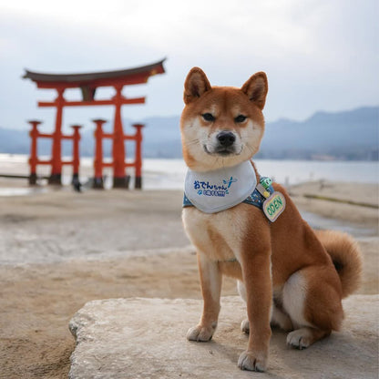 出遊日記：旅行汪雙面領巾 • Adventure Log：Paw-cation Double-sided Bandana