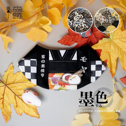 秋祭り特別款：法被雙面圍兜 Akimatsuri Special : DOUBLE-SIDED HAPPI COAT BIB COLLAR