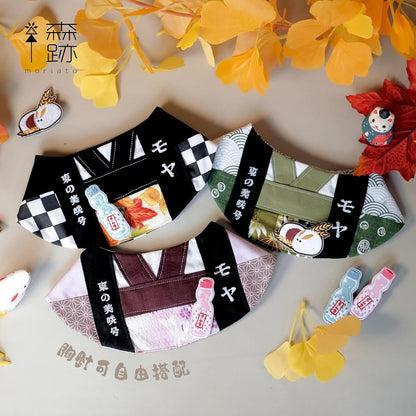 秋祭り特別款：法被雙面圍兜 Akimatsuri Special : DOUBLE-SIDED HAPPI COAT BIB COLLAR