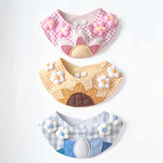 萌芽の春：春日花海圍兜 • Sonata in Spring: Floral Bib
